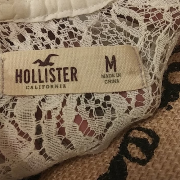 Hollister Tops Hollister Crochet Top Poshmark